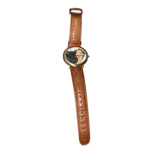 Disney Pocahontas Watch Women's Brown Gold One Size